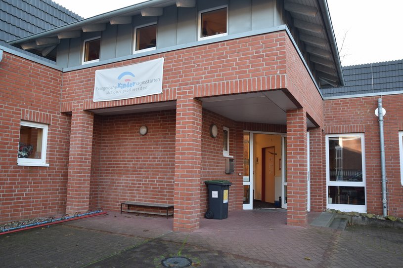 Eingangsbereich der Kita Kinderarche